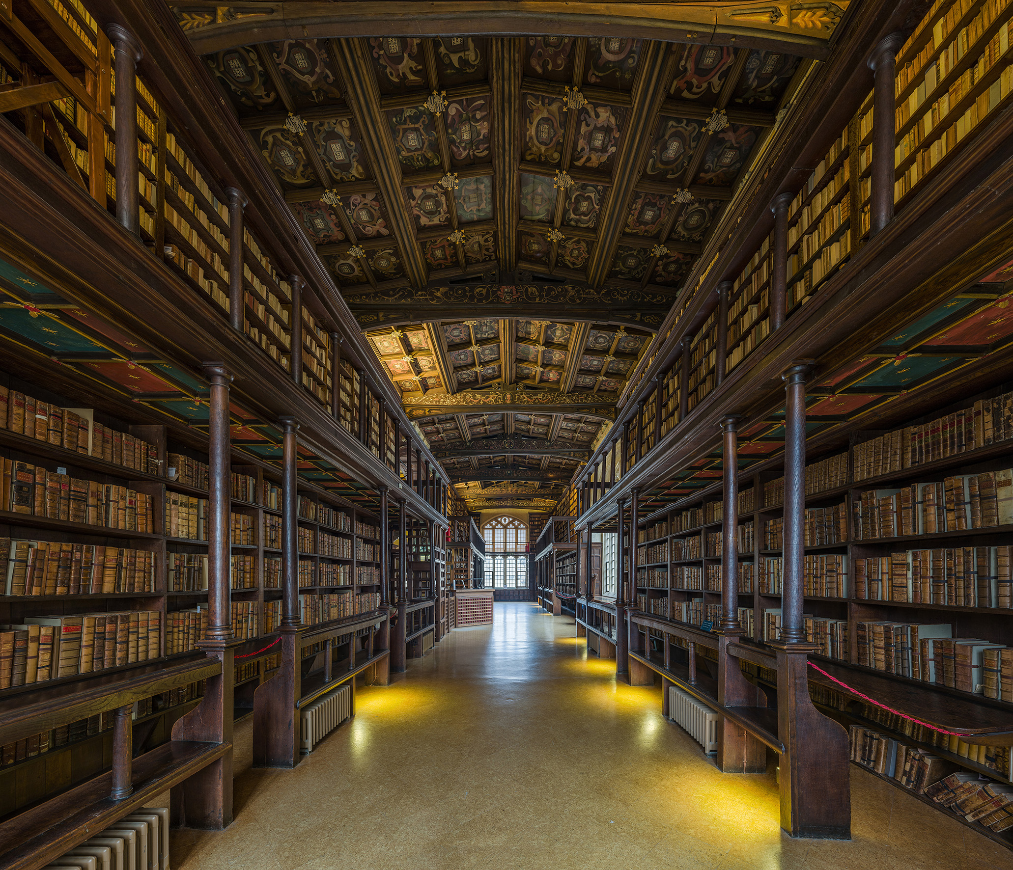 LIbrería medieval en Oxford
